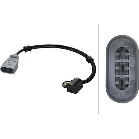 Senzor.pozitie ax cu came Camshaft position sensor fits. AUDI A1 A3 A4 ALLROAD B8 A4 B8 A5 A6 C6 A6 C7 Q3 Q5 TT SEAT ALHAMBRA AL VW PASSAT Variant VII (365), Turism, 08.2010 - 12.2015 HELLA 6PU 009 168-121