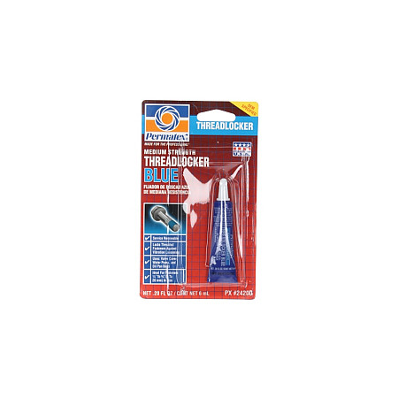 Banda etansare mediu-greu de dezasamblat agent de protectie a firelor 6ml albastru suruburi : M6-M20 PERMATEX PER 60-042
