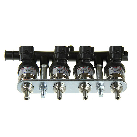 Rampa injector GPL LPG injection rail number of cylinders 4 pcs vehicle power 104-146HP HANA/B HANA LPG 4GASII LIS4/HB-N