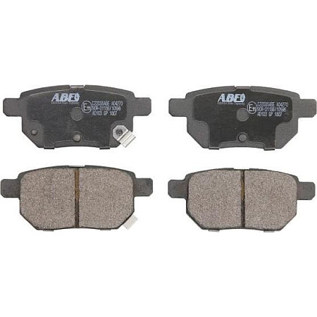 Set placute frana.frana disc Set placute frana Spate GREAT WALL VOLEEX C20R LEXUS CT SUBARU TREZIA TOYOTA AURIS C TOYOTA CARINA II (_T17_), Sedan, 12.1987 - 06.1992 ABE C22035ABE