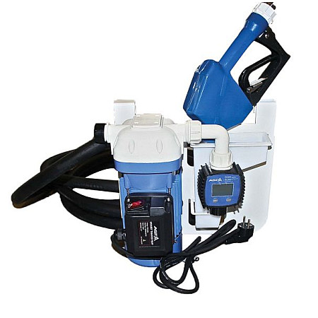 Aparate pentru fluide si combustibili zestaw do dystrybucji AD BLUE z elektronicznym licznikiem przeplywu pompa 25 l/min nalewak automatyczny zasilanie 230V waz ssacy 15m waz do dystrybucji 6m ASTA 10302504