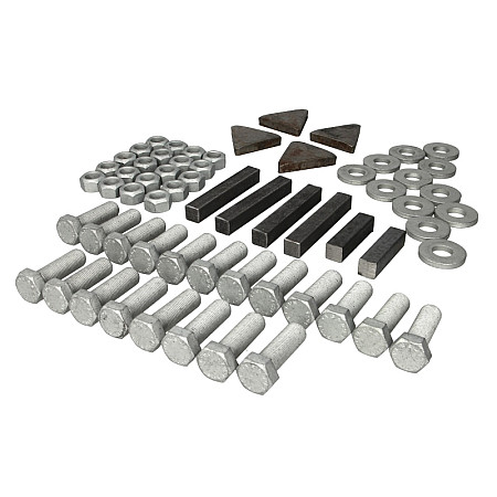 Suport Consola cuplare roata a cincea kit de montare a placii pentru a cincea roata 22-40mm JOST SK 2110-15