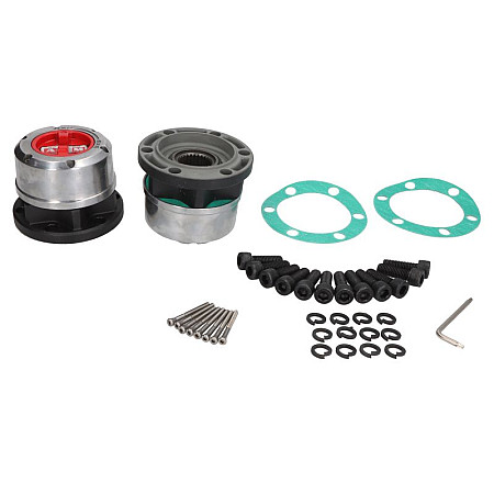 Distanta butuc roata Butuc cuplaj manual armat 2buc fits SSANGYONG KORANDO MUSSO 20 23 23 D 29 KJ 29 TD 32 32 1095 0907 AVM 450HP