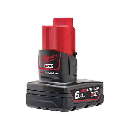 Acumulatori Battery 12V 6Ah number of batteries: 1pcs Li-Ion weight: 400g MILWAUKEE 4932451395