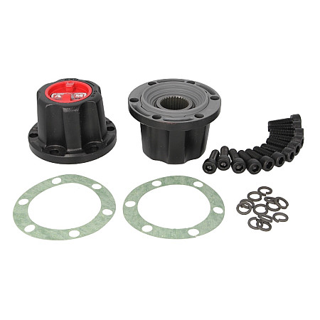 Distanta butuc roata Butuc cuplaj manual armat 2buc fits NISSAN PATROL GR IV 28 TD 28 Y60A 28 TDiC Y61 30 DTi 42 42 Cat 42 Y60GR 42 TD 48i 24V 0988 AVM 745HP