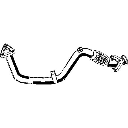 Toba esapament primara Sistem evacuare gaze/toba primara VW GOLF III VENTO 1.4 10.91-04.99 ASMET ASM03.069