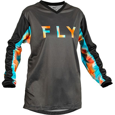 Camasa off-road T-shirt off road FLY RACING WOMEN&#039;S F-16 colour blue/grey/pink size L FLY FLY 376-821L