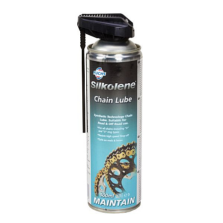 Lubrifiant pentru lant Chain grease SILKOLENE CHAINLUBE for greasing spray 05l 05