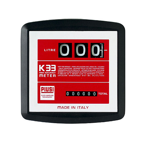 Aparate pentru fluide si combustibili PIUSI contor de lichide K-33 wersja A PIUSI 000550000