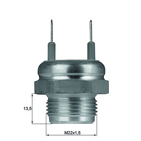 Comutator switch termocupla ALFA ROMEO 164 33 AUDI 100 C2 AUSTIN MAESTRO METRO I MINI II MONTEGO CITROEN EVASION JUMPER I 0.6-3.0 10.62-04.12 BEHR BTSW 10