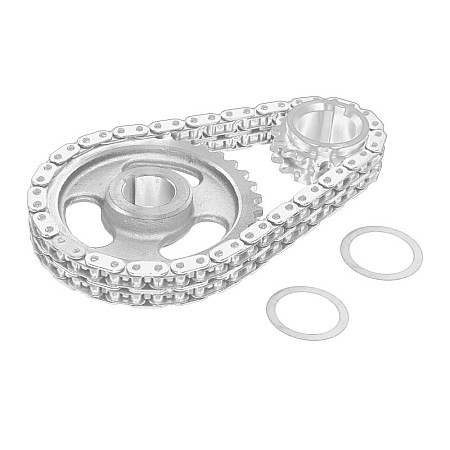 Chit lant de distributie Timing set chain + elements chain and wheels SKODA FELICIA II 1.3 01.98-06.01 OEM 11436U0X026AQ