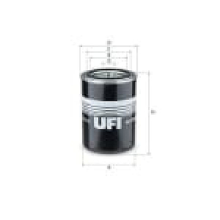 Filtru, sistem hidraulic primar Hydraulic filter screwed DEUTZ FAHR 100 MK2 100 MK3 4.70 MK1 4.80 MK1 4.85 MK1 4.90 MK1 4.95 MK1 80 MK2 80 MK3 85 MK2 85 MK3 90 MK2 90 MK3 UFI 82.132.00