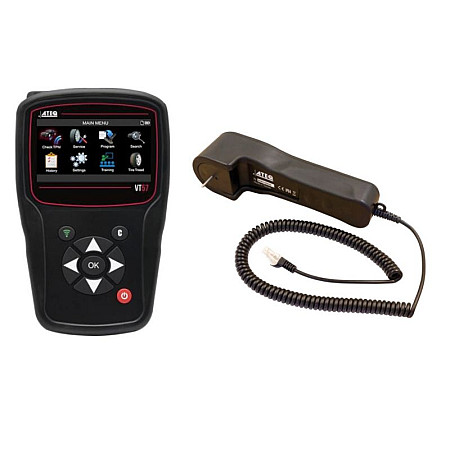 TPMS - Tester activare/clonare senzori TPS TPMS diagnostic tool model: VT57 with tyre thread depth gauge oBD adaptation: yes ATEQ HAM-ATE-D081/TTD
