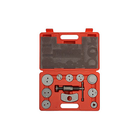 Unelte speciale service sistem de frinare HANS set de instrumente pentru presare si fixare pistoanele de frana 11 elemente HANS CWB-11