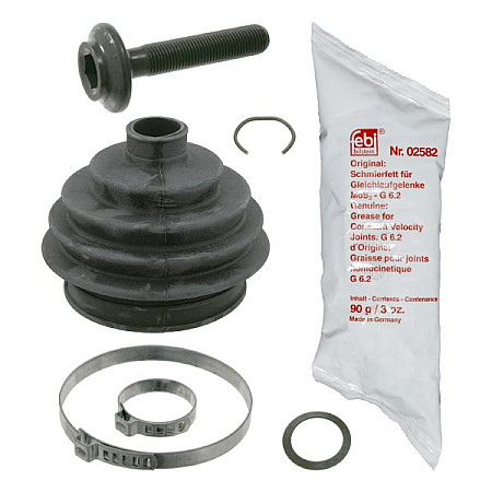 Ansamblu burduf, articulatie planetara Burduf cauciuc cap planetara exterior fi: 21/79 lungime79 set AUDI 80 B3 80 B4 90 B2 90 B3 1.6-2.8 11.84-01.96 FEBI FE03633