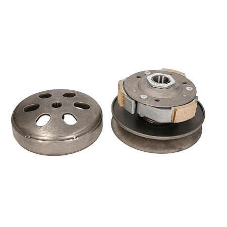 Ambreaj centrifugal Sprzeglo Kompletne Gy6 125/150 Sr. Wew. Dzwona 142Mm Wieloklin 19 Zebow 15Mm INPARTS IP000489