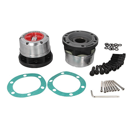 Distanta butuc roata Butuc cuplaj manual armat 2buc fits NISSAN PICK UP 24 4WD 24 12V 24 4WD 25 4WD 27 TD TDi 4WD 30 12V 30 DiTD 4WD 30i V6 33 33 1185 AVM 452HP