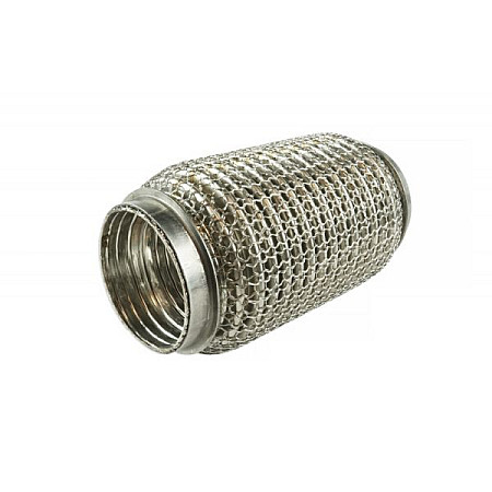Tub flexibil sistem de esapament Muffler reinforced flexible tube inner diameter: 76mm diameter: 3inch length of part: 100mm FMIC EXH-CON-STR-76-100