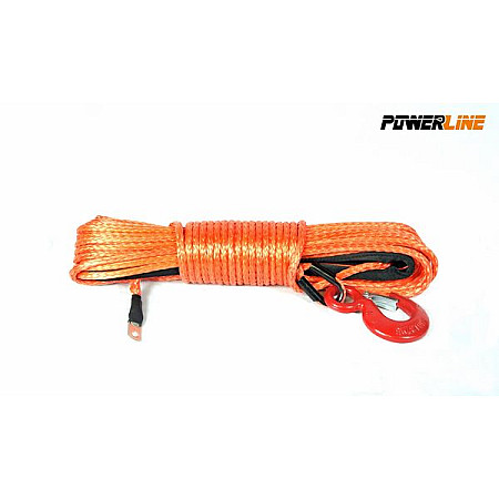 Ropa,banda,bandropa Synthetic rope length28m max towed weight:68t diameter:8mm line type: synthetic colour: Grey with eye hook with tubular thimble POWERLINE PLN8X28KH