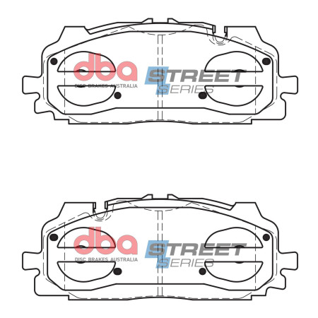 Set placute frana de performanta Brake pads - tuning Xtreme Performance front AUDI A4 ALLROAD B9 A4 B9 A5 A6 ALLROAD C8 A6 C8 A7 A8 D5 E-TRON Q3 Q5 Q7 Q8 BENTLEY BENTAYGA VW TOUAREG 1.4-Electric 03.08- DBA DB15030XP