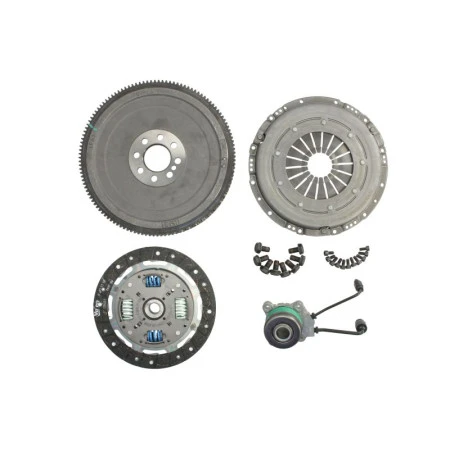 Set ambreiaj Kit ambreiaj cu volanta cu masa dubla si rulment hidraulic 220mm MERCEDES A W168 VANEO 414 1.7D 07.98-07.05 VALEO VAL845022