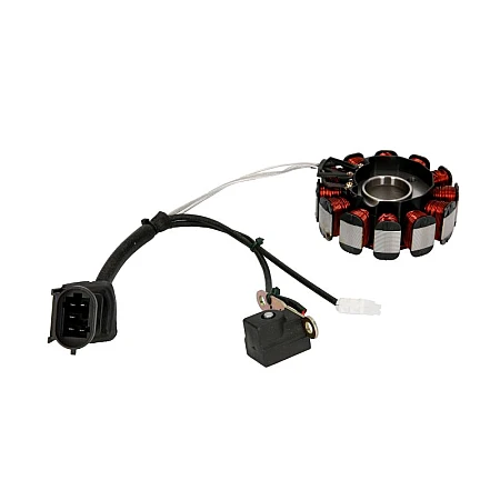 Stator de alternator Stator PIAGGIO 125 200 PIAGGIO/VESPA FLY GRANTURISMO GT LIBERTY TYPHOON VESPA X8 125/200 1995-2017 INPARTS IP000584