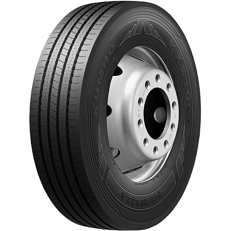 Anvelopa ax fata LKW 2262203 KXS10 KUMHO Truck tyre Regional Front 3PMSF 156/150L labels: fuel efficiency class - C wet grip class - C rolling noise and resistance measuring class - 73 dB A snow grip - Yes ic KUMHO 315/70R22.5 CKU KXS10