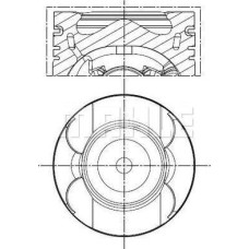 Piston 83 fits. MERCEDES C A205 C C204 C C205 C T-MODEL S204 C T-MODEL S205 C W204 C W205 CLS C218 CLS SHOOTING BRAKE X218 E A20 MERCEDES-BENZ SPRINTER 3-t (906), Autobuz, 06.2006 - MAHLE 001 PI 00133 000