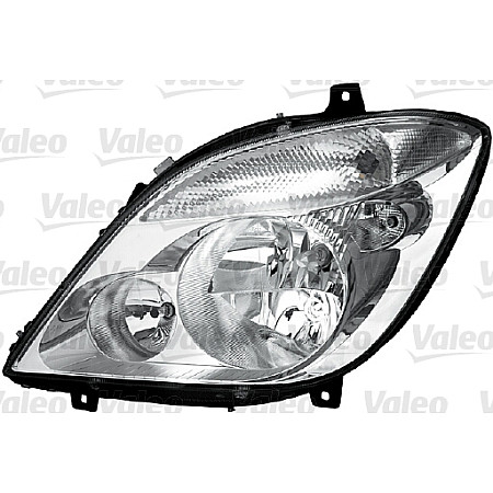 Far Lampa frontala Stanga halogen H7/W5W electric cu motor culoare semnalizator: transparent MERCEDES SPRINTER 35-T B906 SPRINTER 3-T B906 SPRINTER 46-T B906 -12.13 VALEO VAL044583