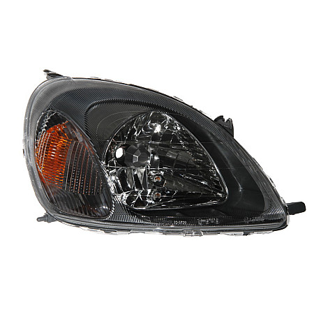 Far Lampa frontala Dreapta H4 electric cu motor culoare insert: gri TOYOTA YARIS -02.03 TYC TYC 20-5729-08-2