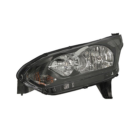 Far Lampa frontala Stanga H15/H7 electric cu motor culoare insert: negru  FORD TOURNEO CONNECT V408 NADWOZIE WIELKO TRANSIT CONNECT TRANSIT CONNECT V408/MINIVAN VALEO VAL045256