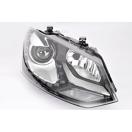 Far Lampa frontala Dreapta D3S electric cu motor Bi Ksenon culoare semnalizator transparent potriveste VW POLO IV 0609 0514 VALEO VAL044452