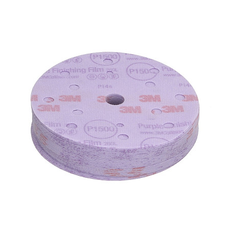 Abrazivi Hartie abraziva disc P1500 diametru: 150mm culoare: violet 50buc pret pt pachetul intreg 3M 3M51154